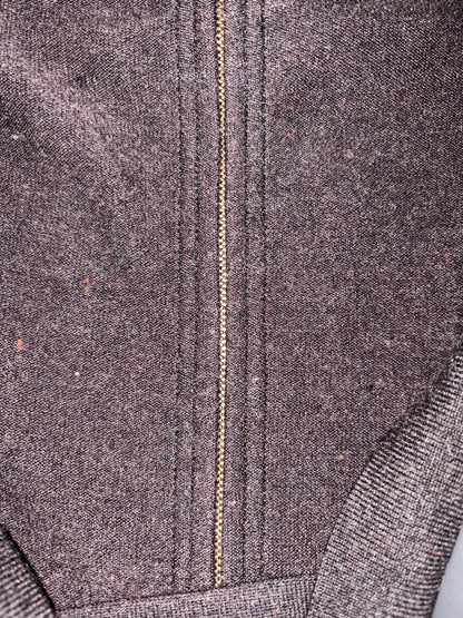 Lamb Leather Detail Pleated Silk Lining Dress | Sz IT 36 ~ Small