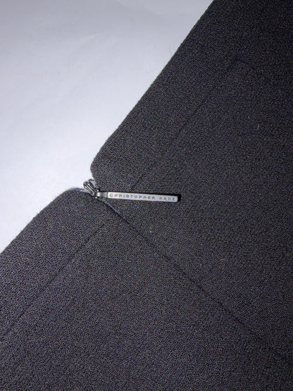 *Runway* 2014 FW 100% Wool Bubble Ruffle Nylon Trim | Sz UK8