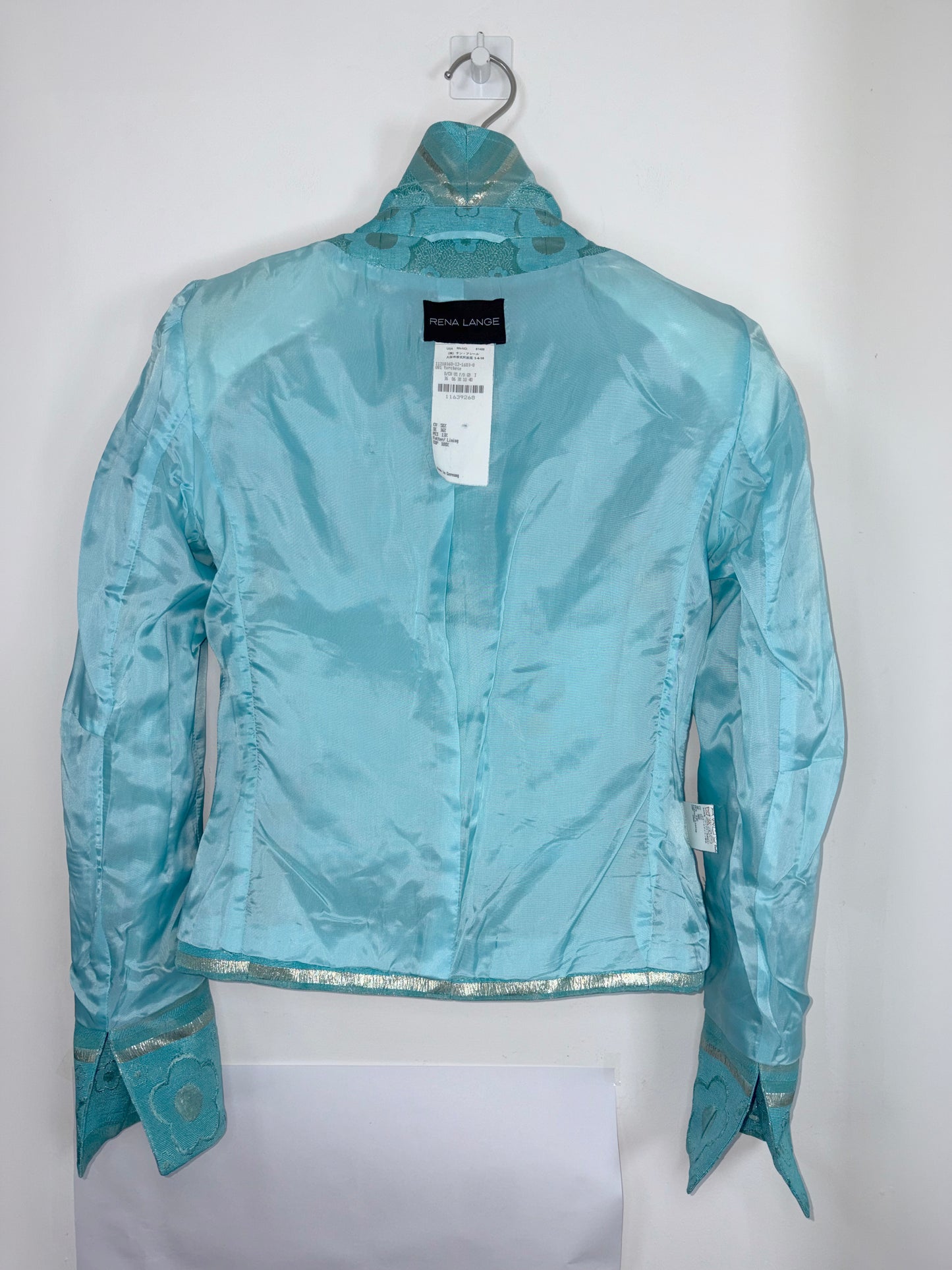 Vintage Floral Jacquard Blazer | Sz DE36 ~ Medium