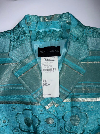 Vintage Floral Jacquard Blazer | Sz DE36 ~ Medium