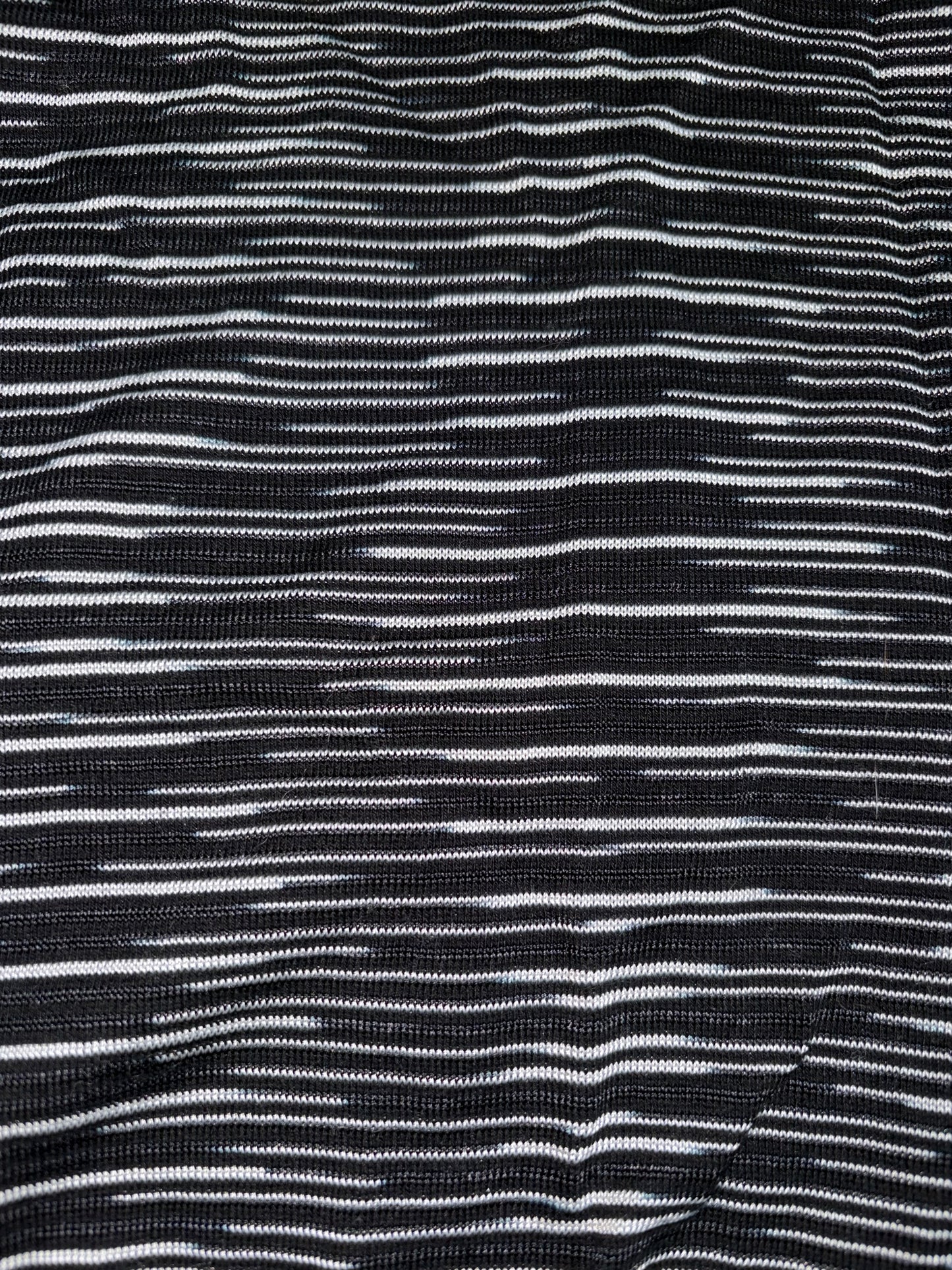 Black & White Striped Scoop Neck Tank Top | IT 40 ~ Small