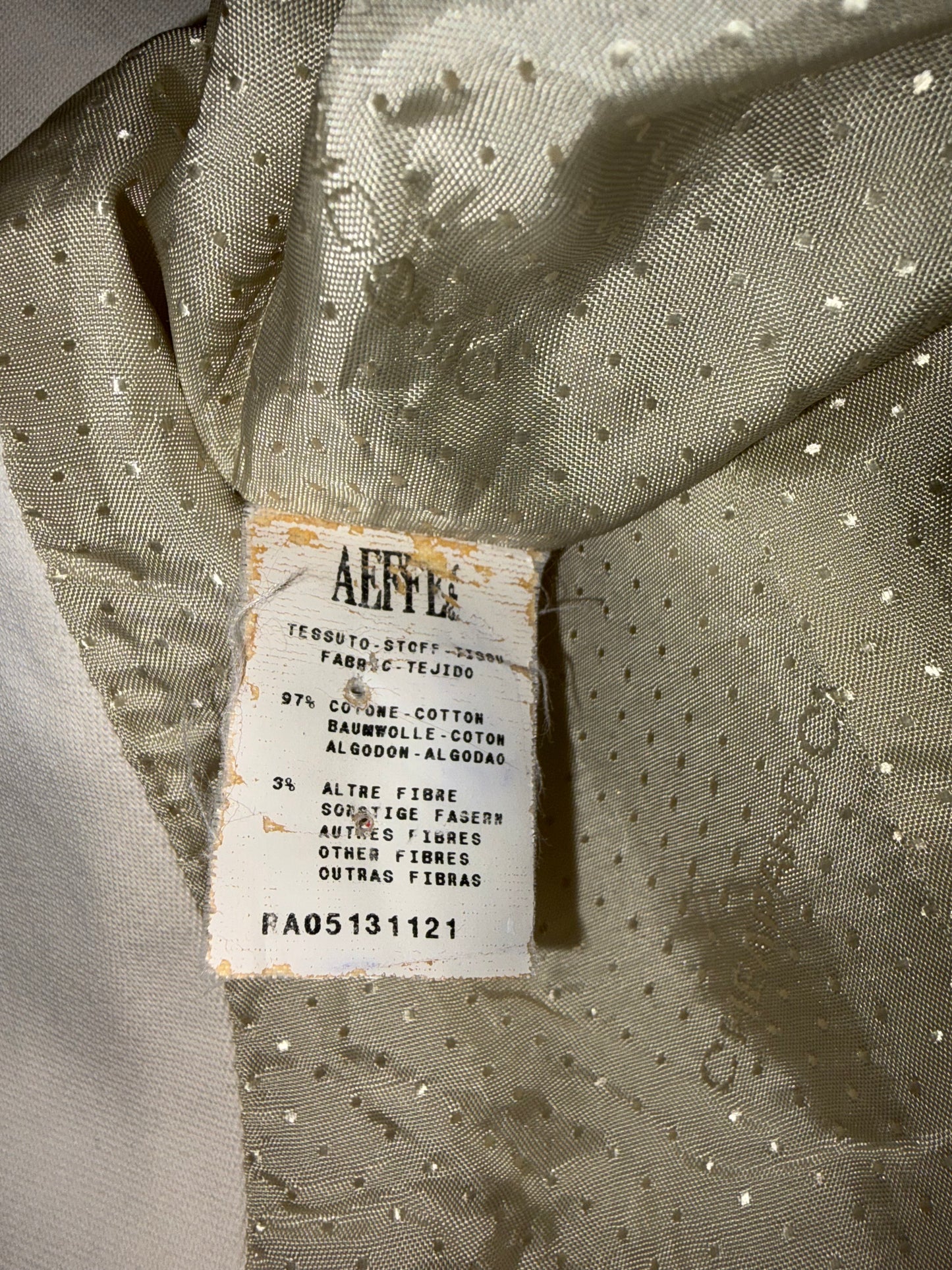 Zipper Detail Flower White Jacket | IT 40 ~ Small