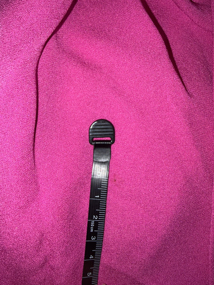 100% Silk Long Sleeve Pink Blouse | Sz FR34
