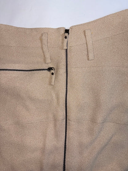 by Nicolas Ghesquiere | Pre-Fall 2009 Vintage Beige Skirt | Sz FR36