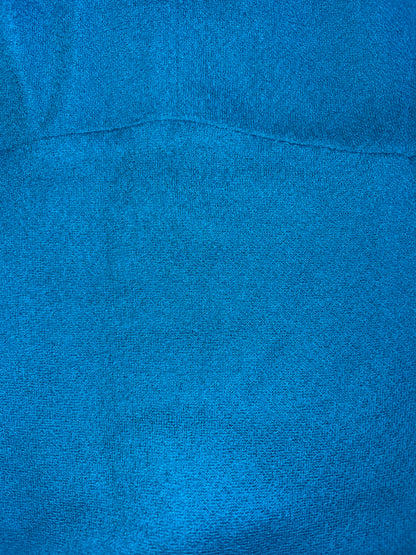 Aqua Blue Knee length Dress w/Gold Metal Chain Detail | Sz 34 ~ Small