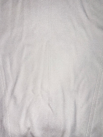 Fringe White Sleeveless Knit Top | Sz XSmall