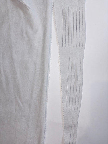Pastel Purple Cutout Fringed Maxi Long skirt |Sz 2 XS-Small