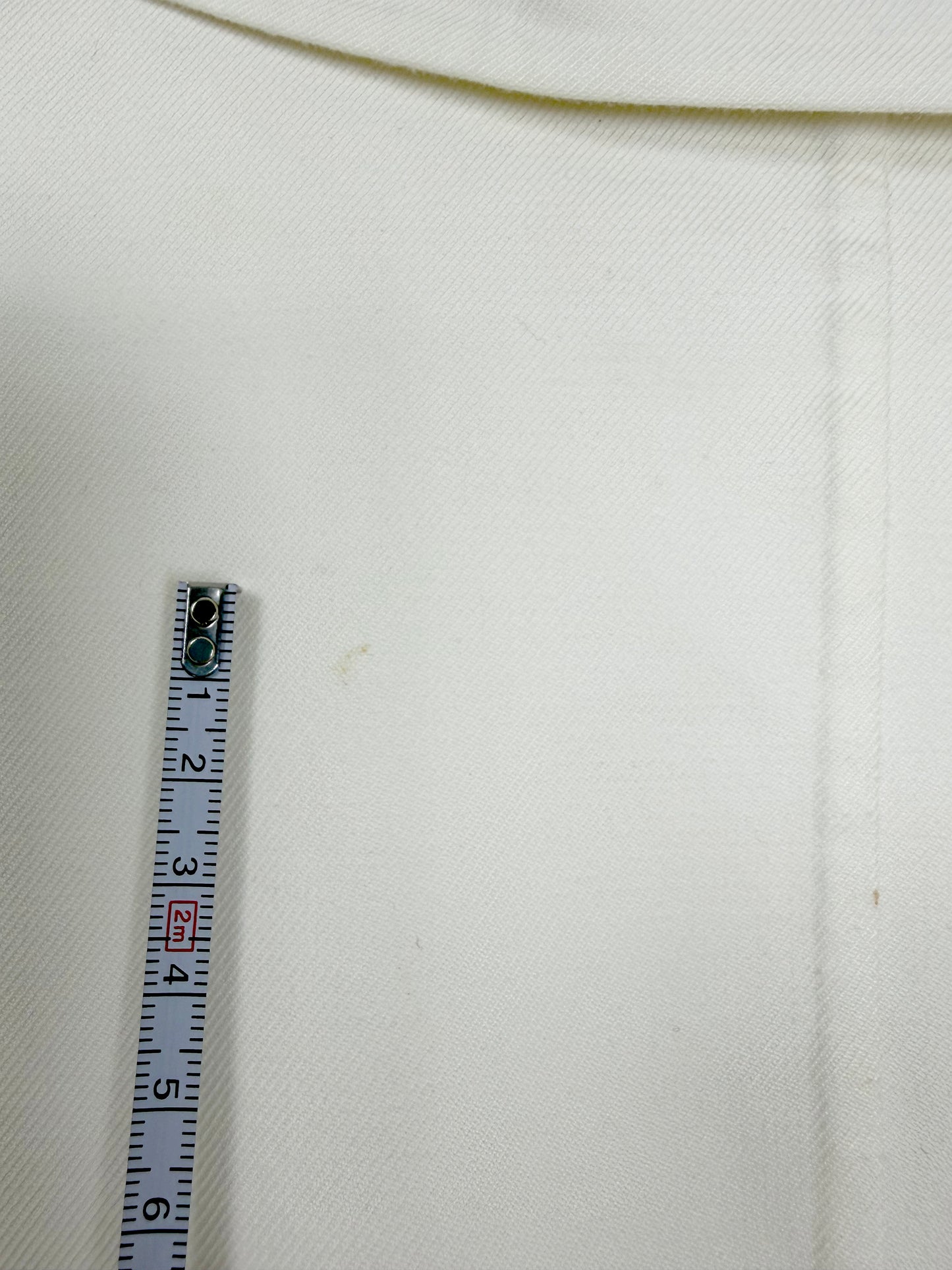 S/S 2013 White Cotton Blazer w/ Rounded Patch Pockets | Sz IT 38
