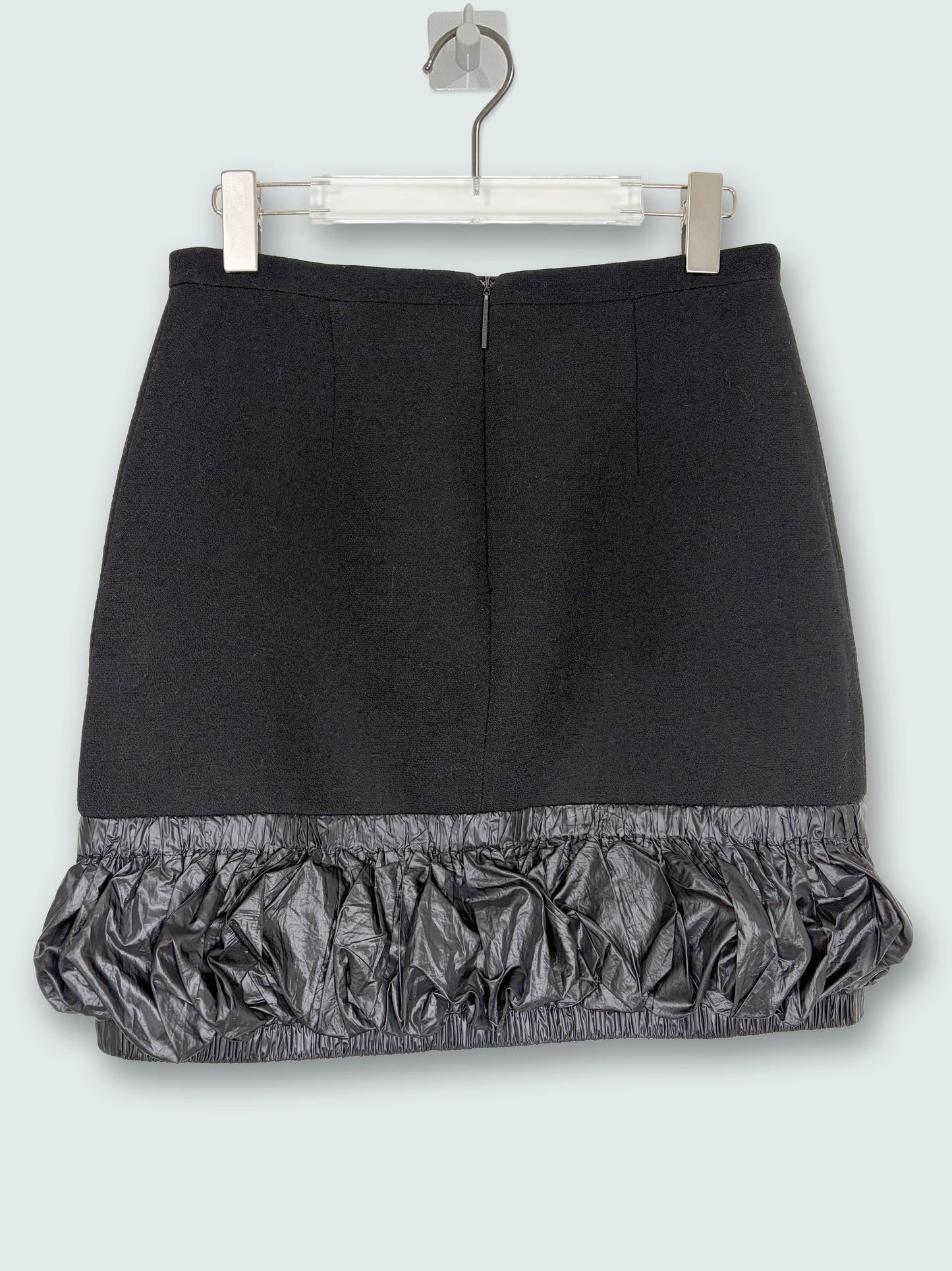 *Runway* 2014 FW 100% Wool Bubble Ruffle Nylon Trim | Sz UK8