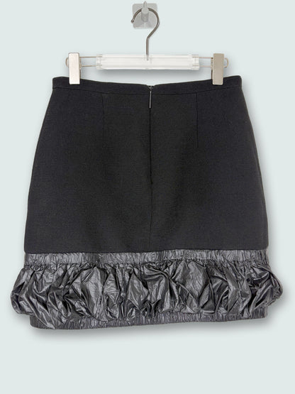 *Runway* 2014 FW 100% Wool Bubble Ruffle Nylon Trim | Sz UK8