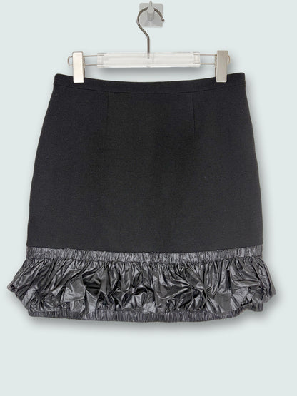 *Runway* 2014 FW 100% Wool Bubble Ruffle Nylon Trim | Sz UK8