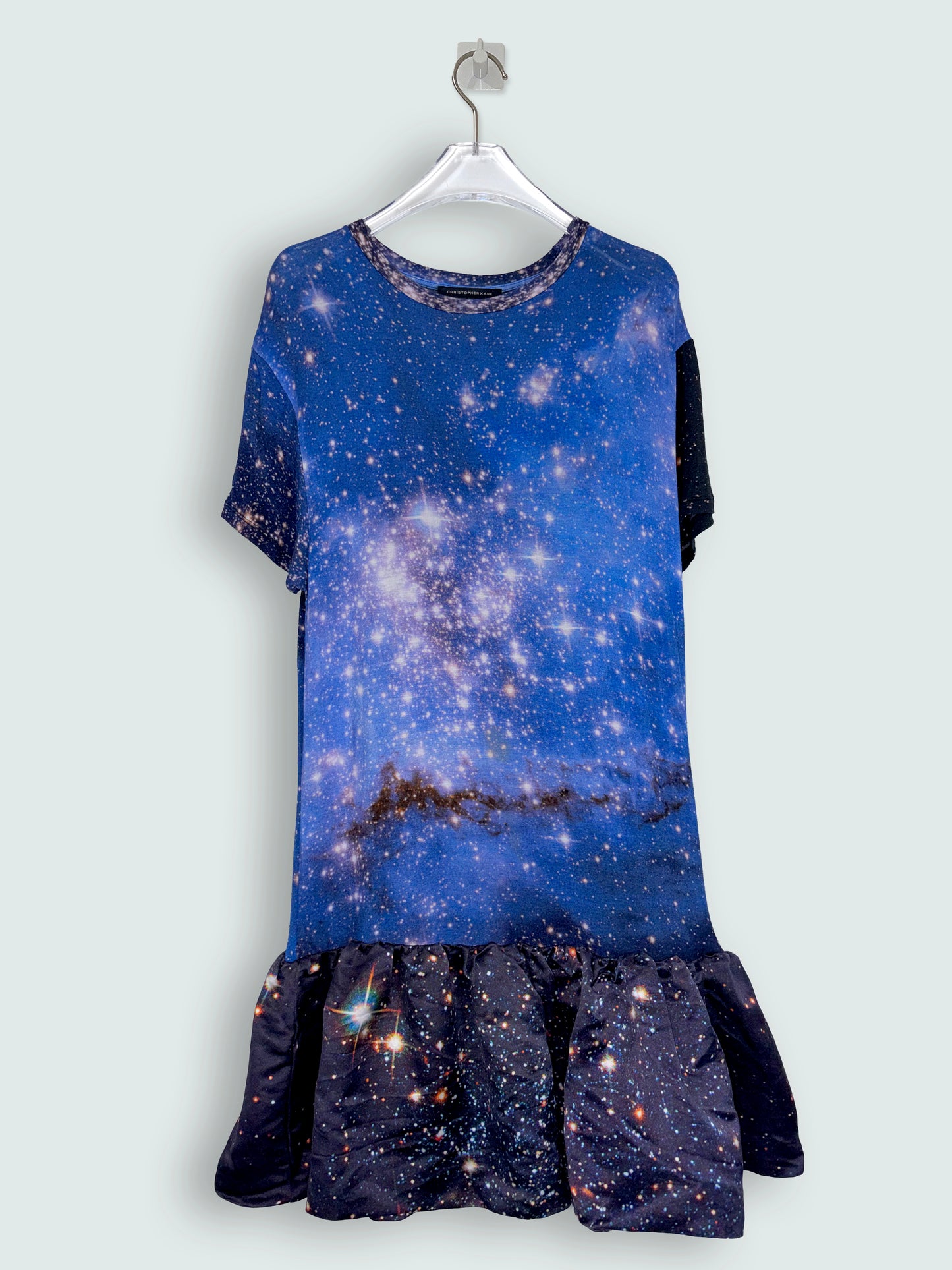 2011 Pre-Fall Vintage Galaxy Ruffle Frill Dress | Sz UK10