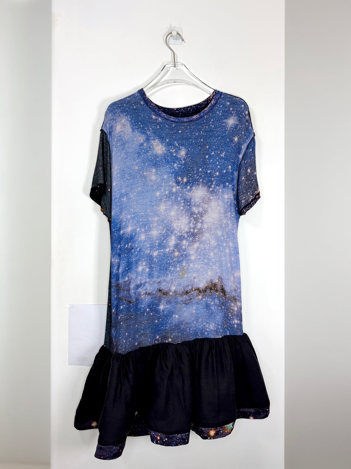 2011 Pre-Fall Vintage Galaxy Ruffle Frill Dress | Sz UK10