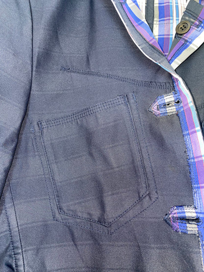 Reversible Check Jacket | Size Small