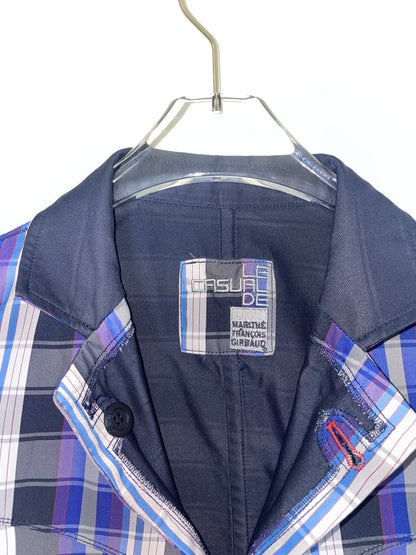 Reversible Check Jacket | Size Small