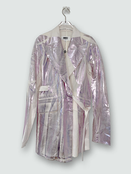 *Brand New* SS 2016 Silver Ivory Jacket | Sz IT36