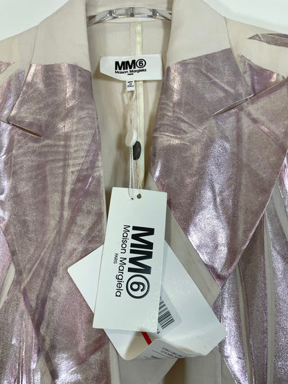 *Brand New* SS 2016 Silver Ivory Jacket | Sz IT36