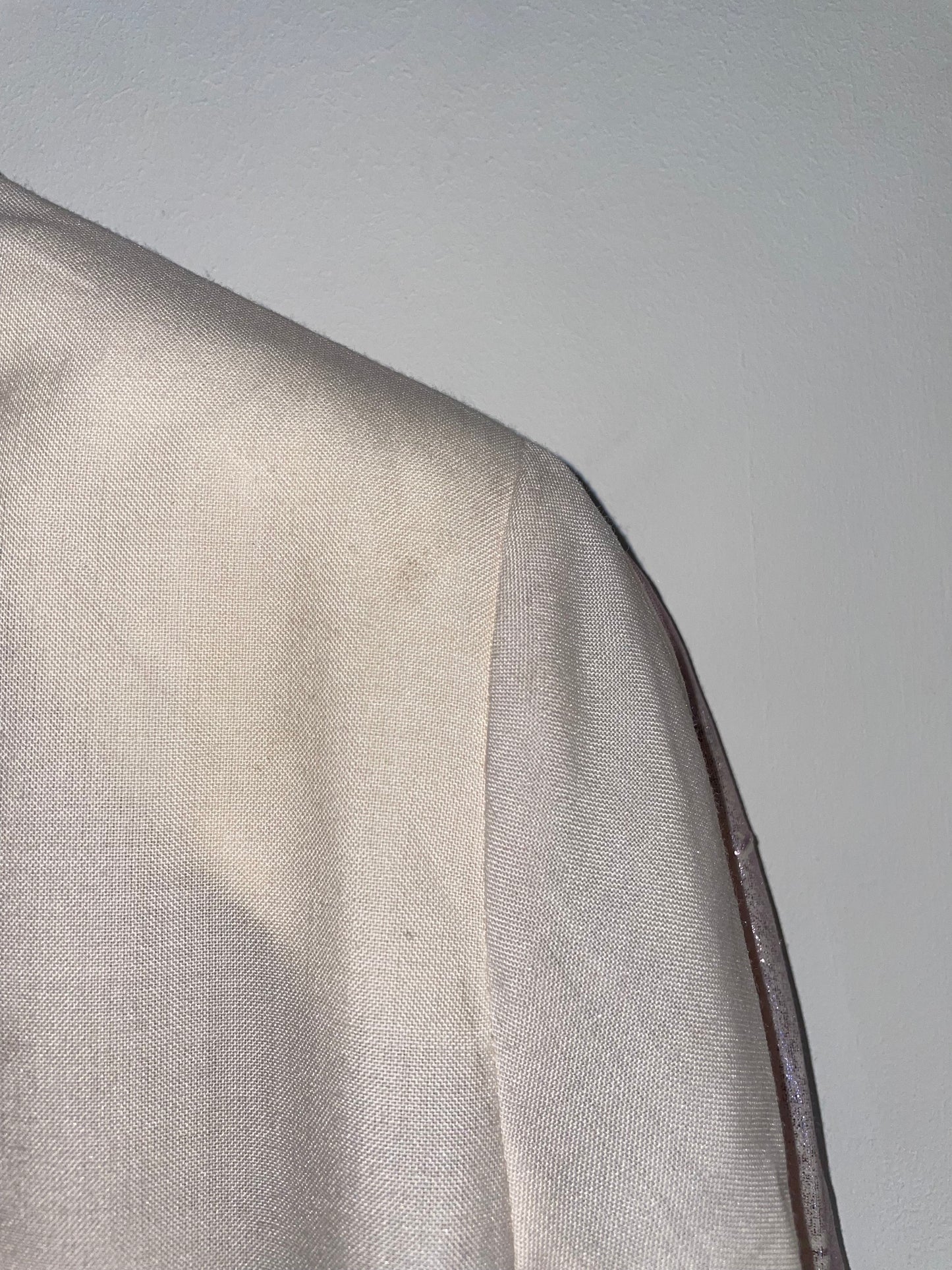 *Brand New* SS 2016 Silver Ivory Jacket | Sz IT36