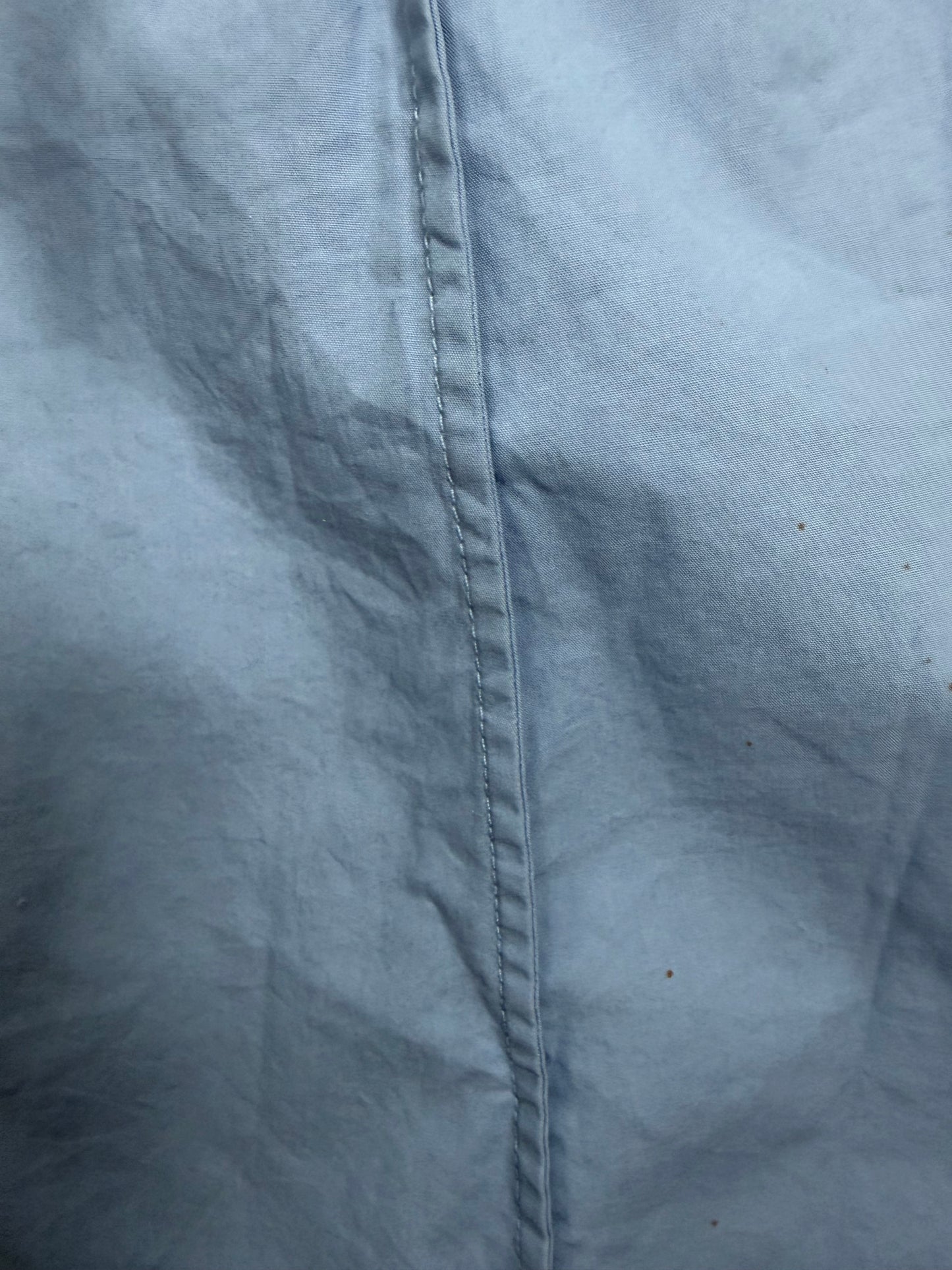 Layered Shirt Dress Light Blue Cotton | Sz IT38