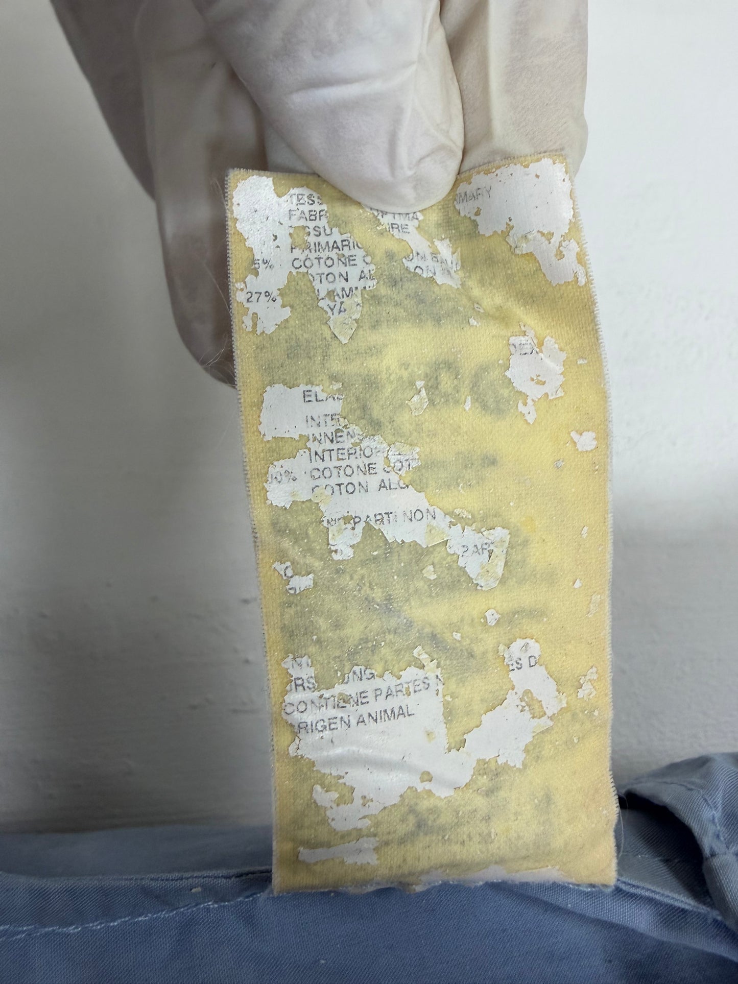 Layered Shirt Dress Light Blue Cotton | Sz IT38