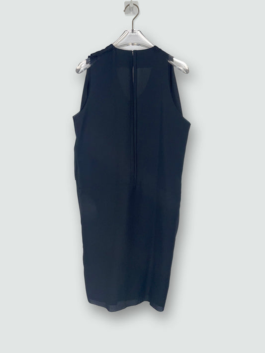 Black Draped Dress | Size 34 UK6 Xsmall
