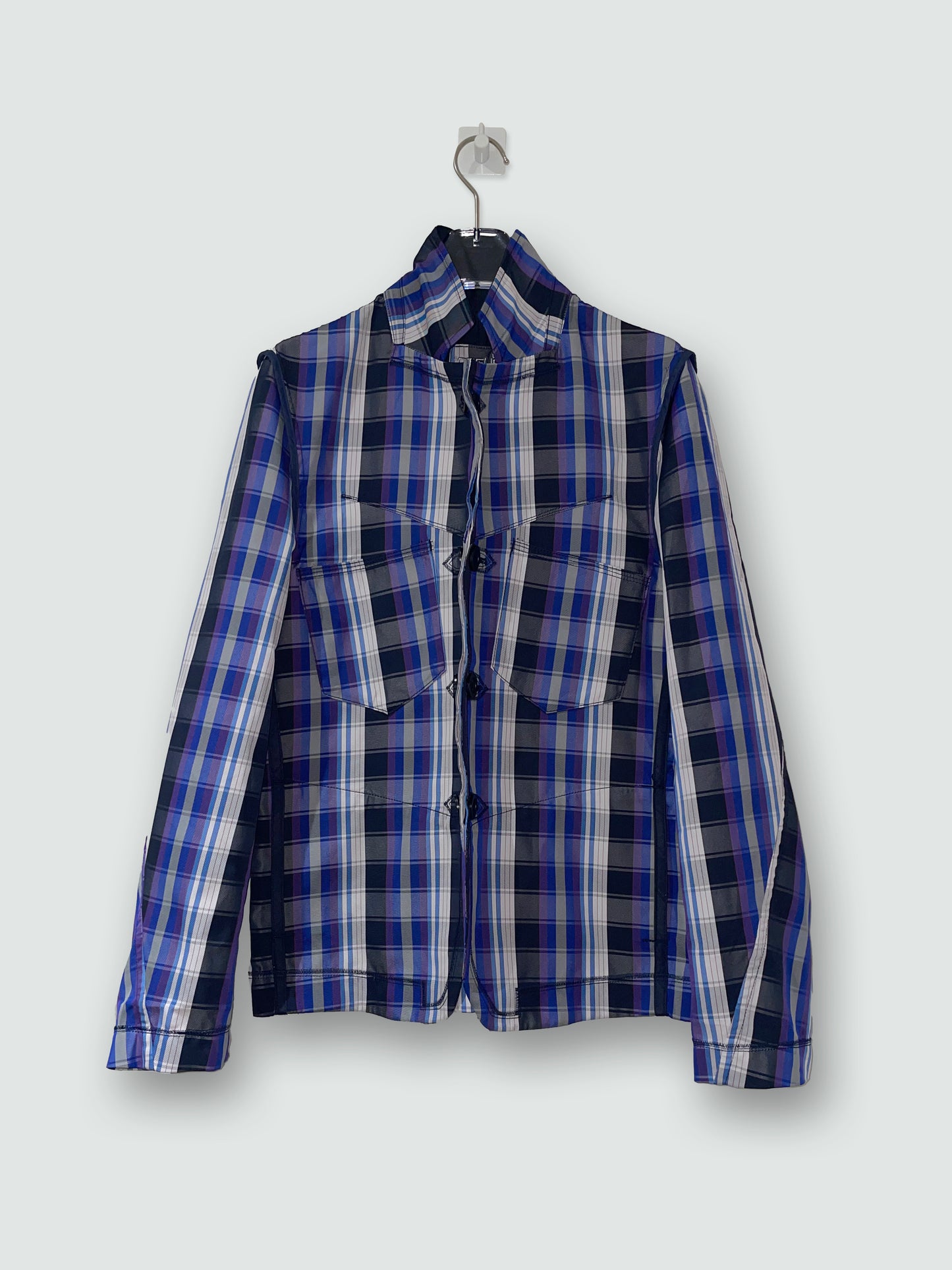 Reversible Check Jacket | Size Small