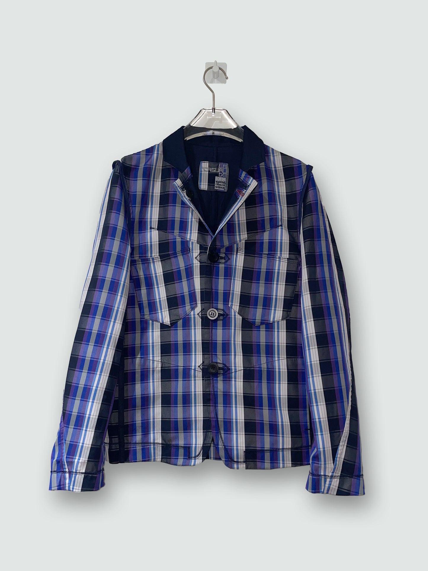 Reversible Check Jacket | Size Small