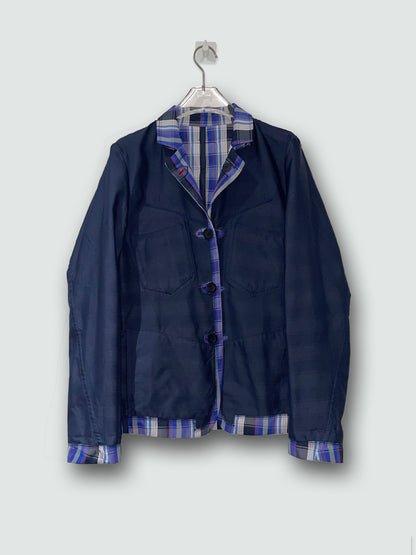 Reversible Check Jacket | Size Small