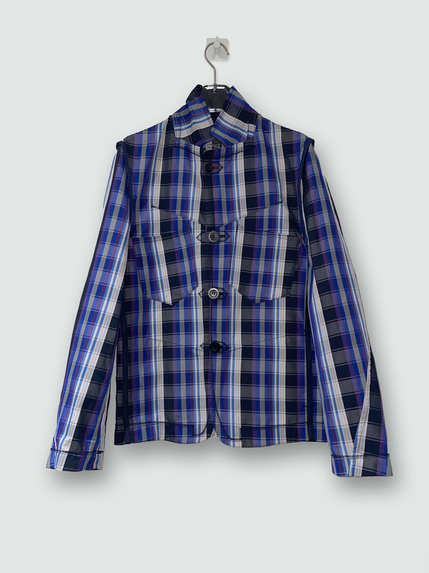 Reversible Check Jacket | Size Small