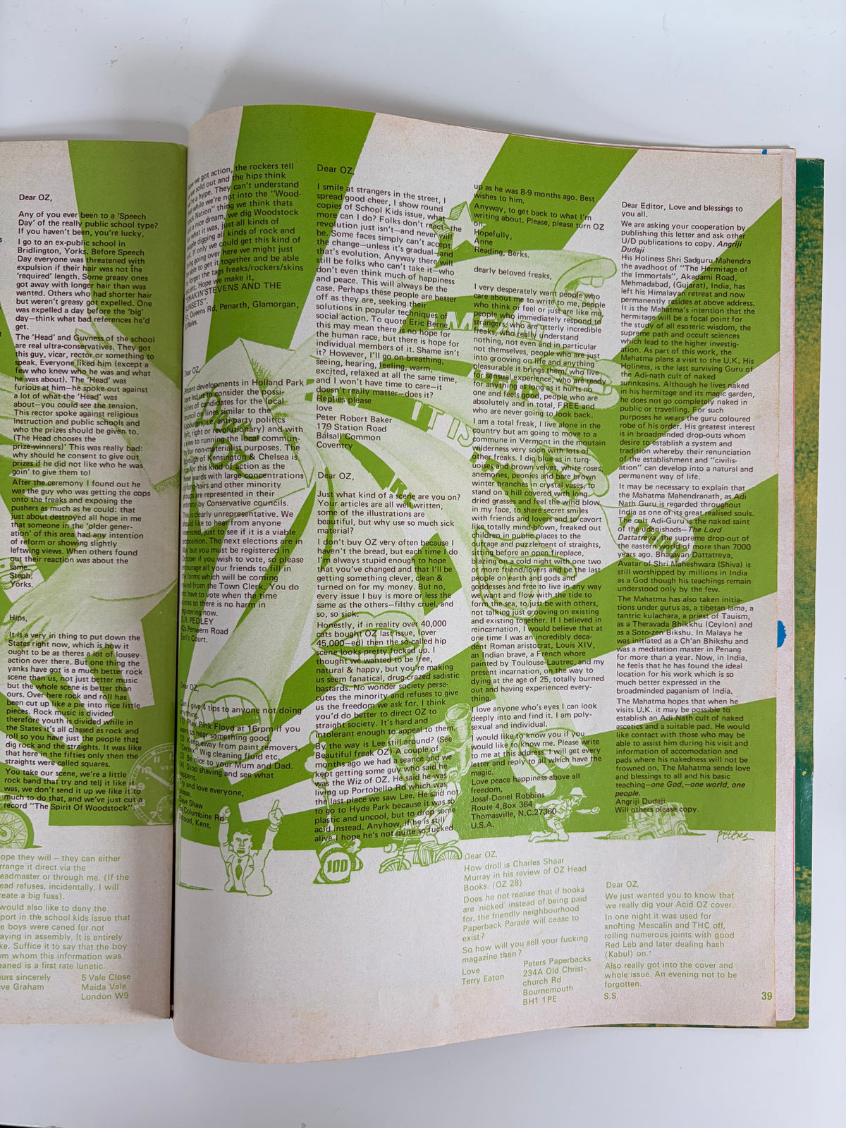 OZ Magazine | 1970 October Issue 30 | Counter Culture Underground Art Vintage 70s