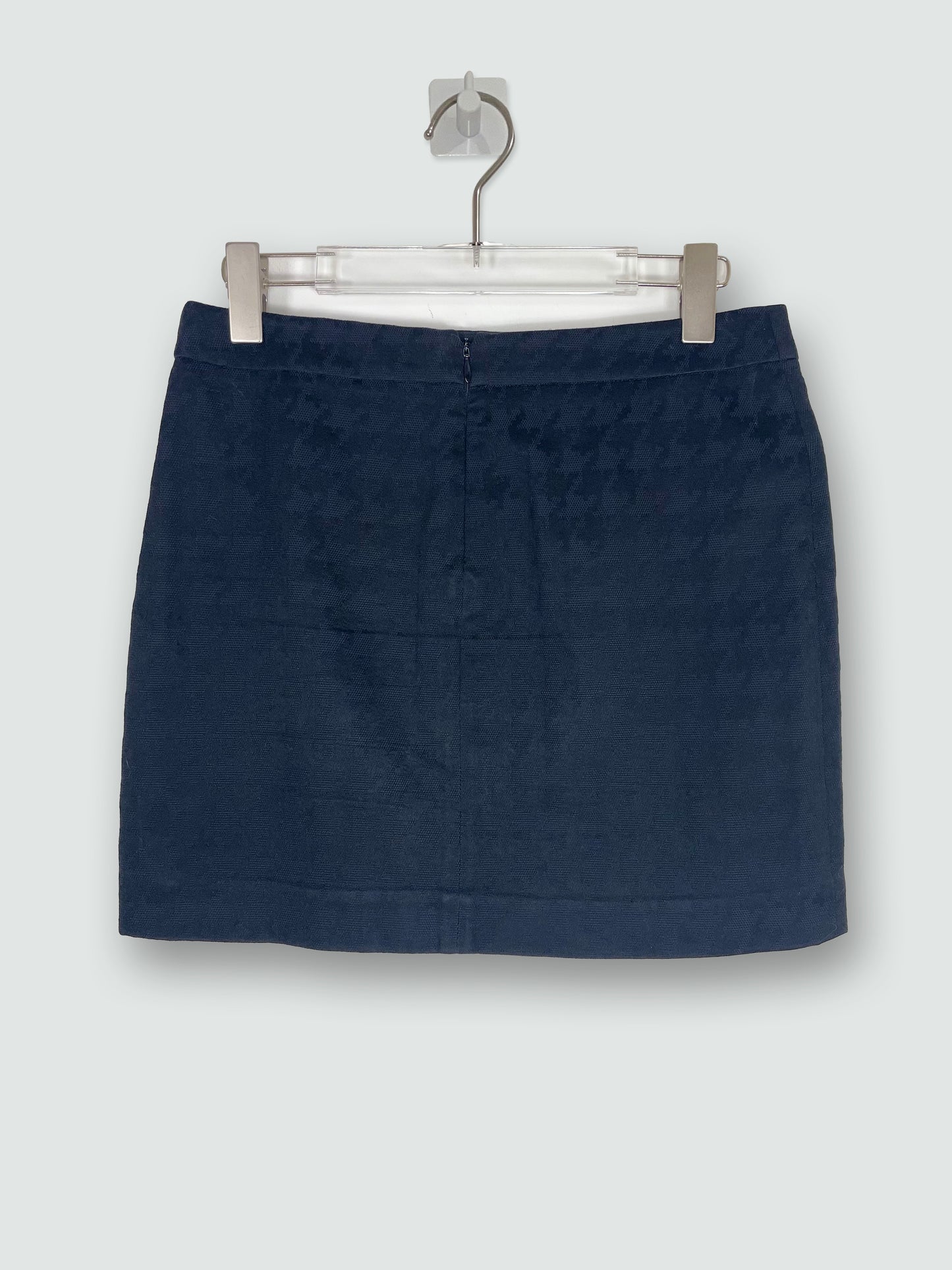 Houndstooth Chain Mini Skirt | Size IT38 ~ Small