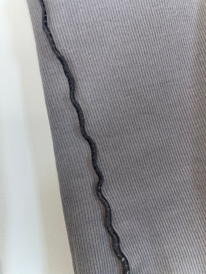 By Glenn Martens | Grey Long Sleeve Button Cropped Cardigan Top | XSmall