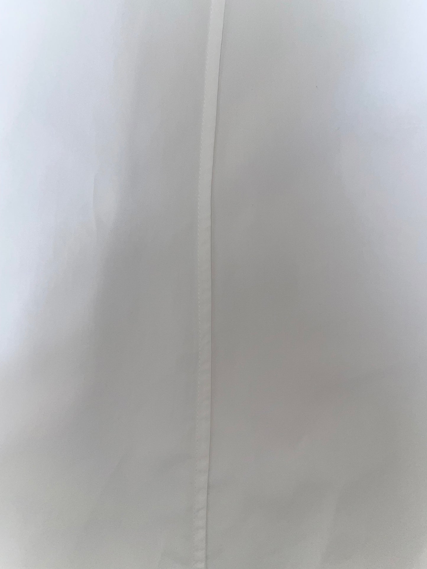 Pre-Fall 2018 Sailor Collar White Cotton Poplin Shirt | Size 32 ~ Small