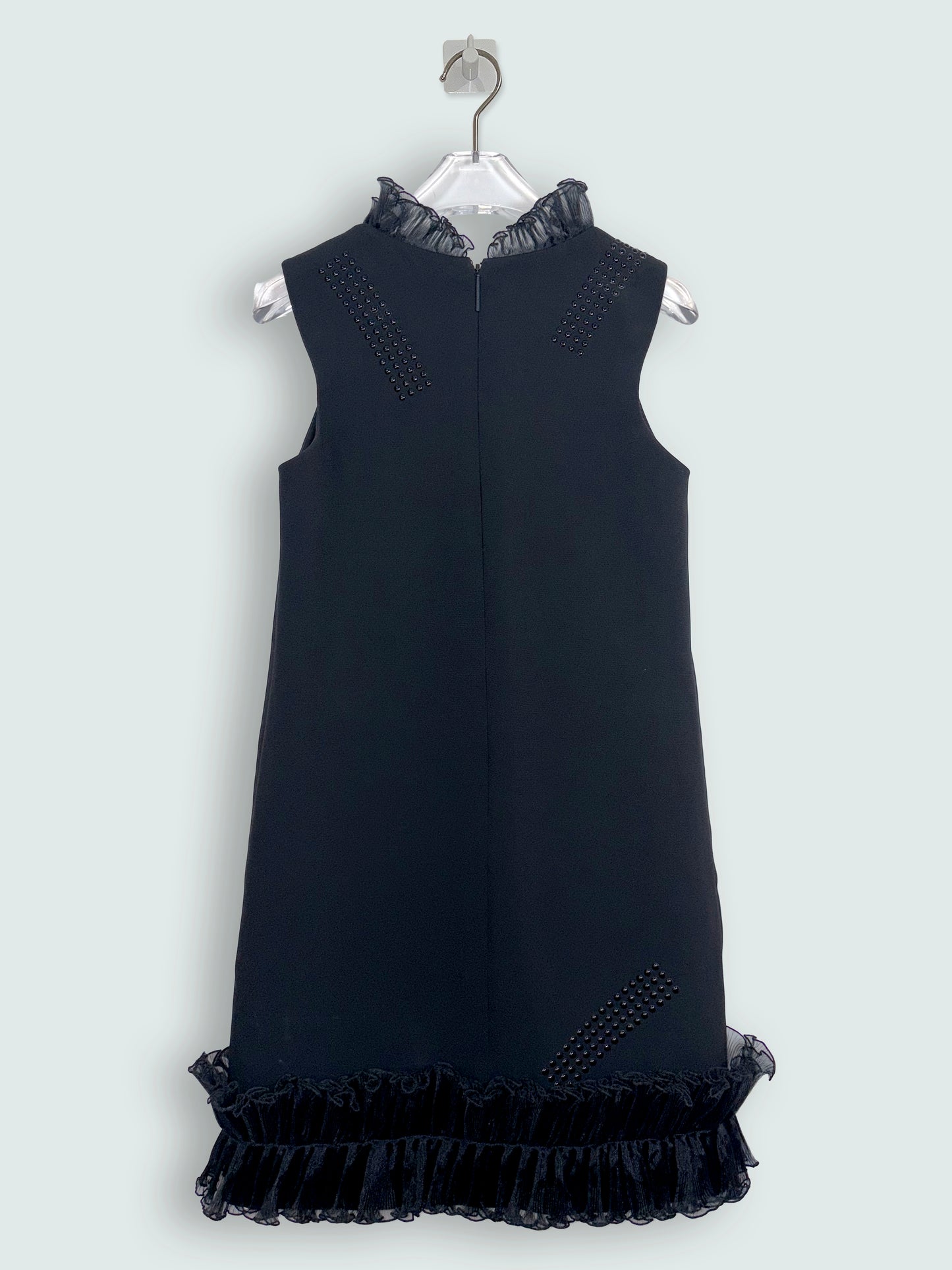 Pre Fall 2016 Ruffled Sleeveless Shift Dress | Sz UK6 XS