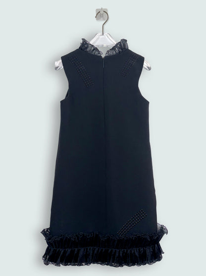 Pre Fall 2016 Ruffled Sleeveless Shift Dress | Sz UK6 XS